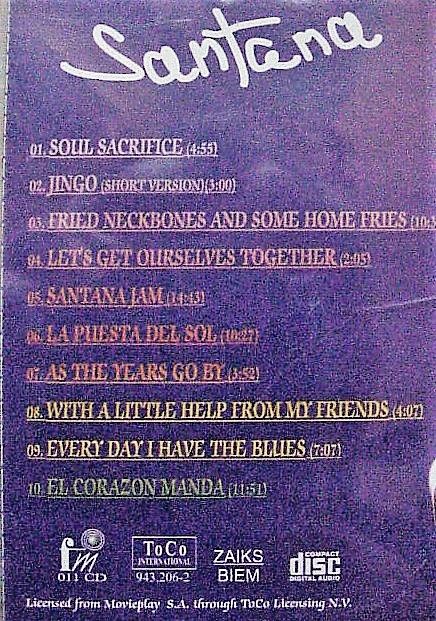 Carlos Santana - The Best Of - Magazyn muzyczny Selles nr 19