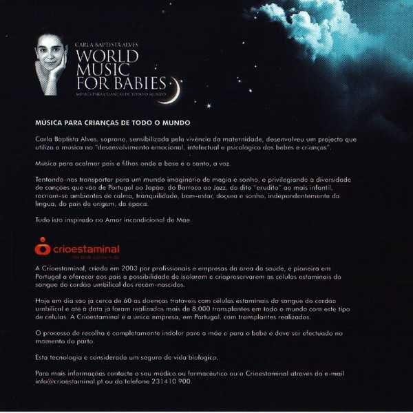Carla Baptista Alves – World Music For Babies (CD)