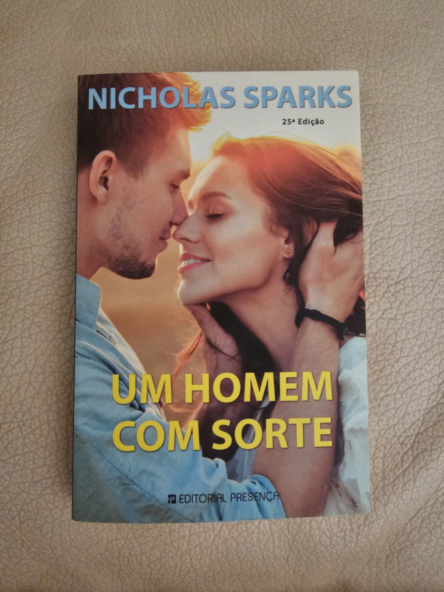 Livro "Um homem com sorte "