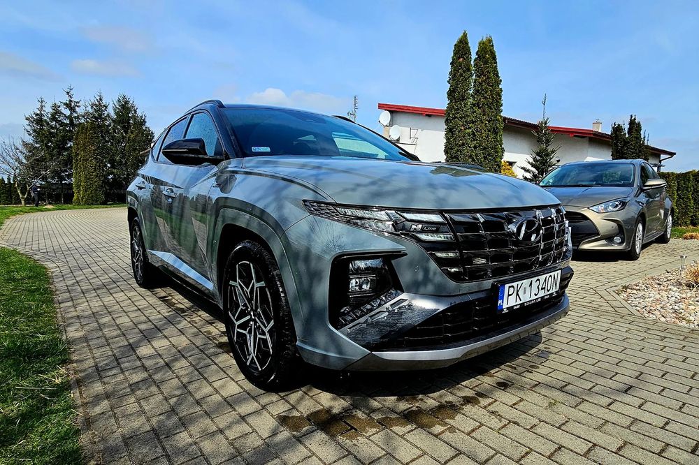 Hyundai Tucson Hyundai Tucson N-line 230KM HEV, salon POLSKA, bezwyp., serwisowany