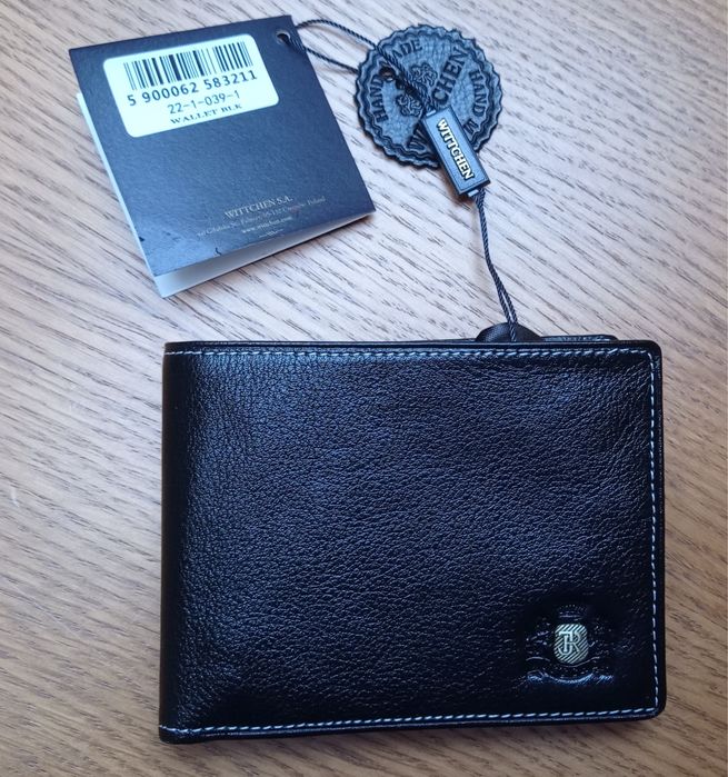 Portfel męski Wittchen czarny NOWY