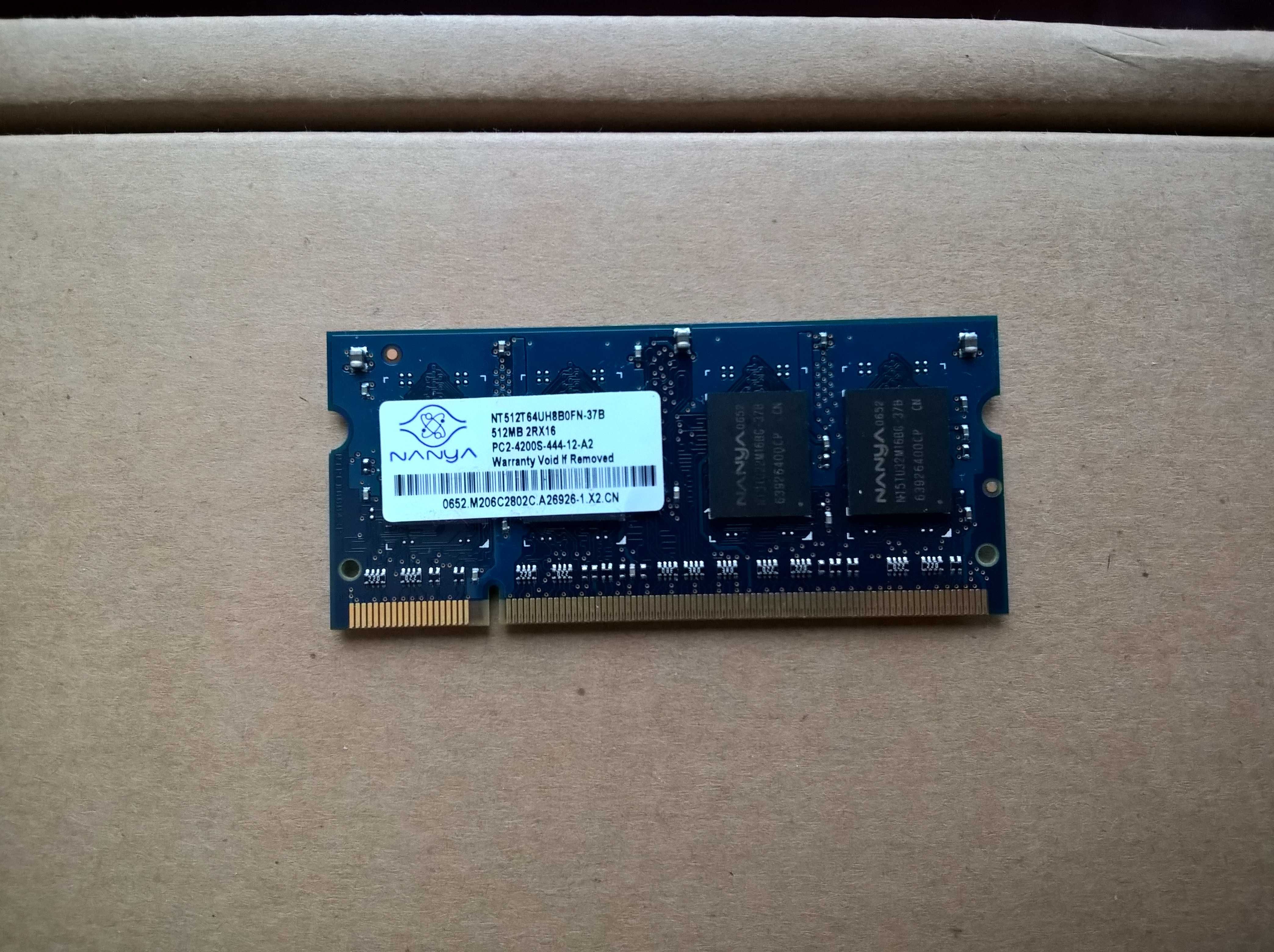 512MB PC2 пам'ять ноутбука