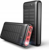 PowerBank Solarny 30000 mAh czarny