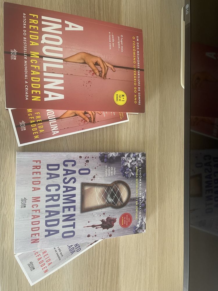 Livros  A Inquilina e o Casamento da Criada
