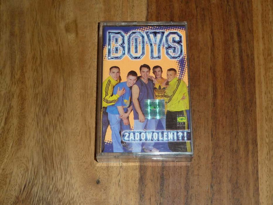 Kaseta magnetofonowa - BOYS - ZADOWOLENI?! - disco polo - BDB STAN