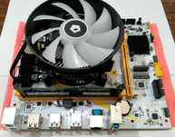 Комплект Qiyida X99 K9S, Xeon 2640v3, 16(8x2)GB DDR4, кулер ID-Cooling