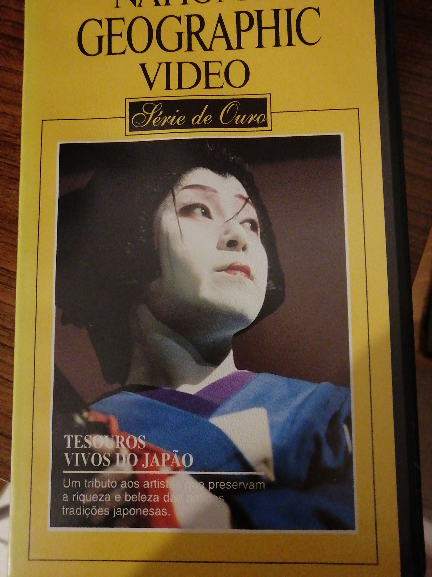 Filmes NATIONAL GEOGRAPHIC, cassete vhs