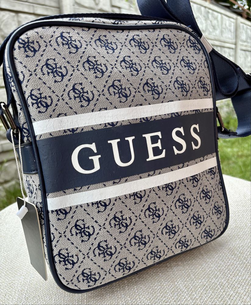 Стильна сумка Guess чоловіча сумка Guess Сумка ГЕС