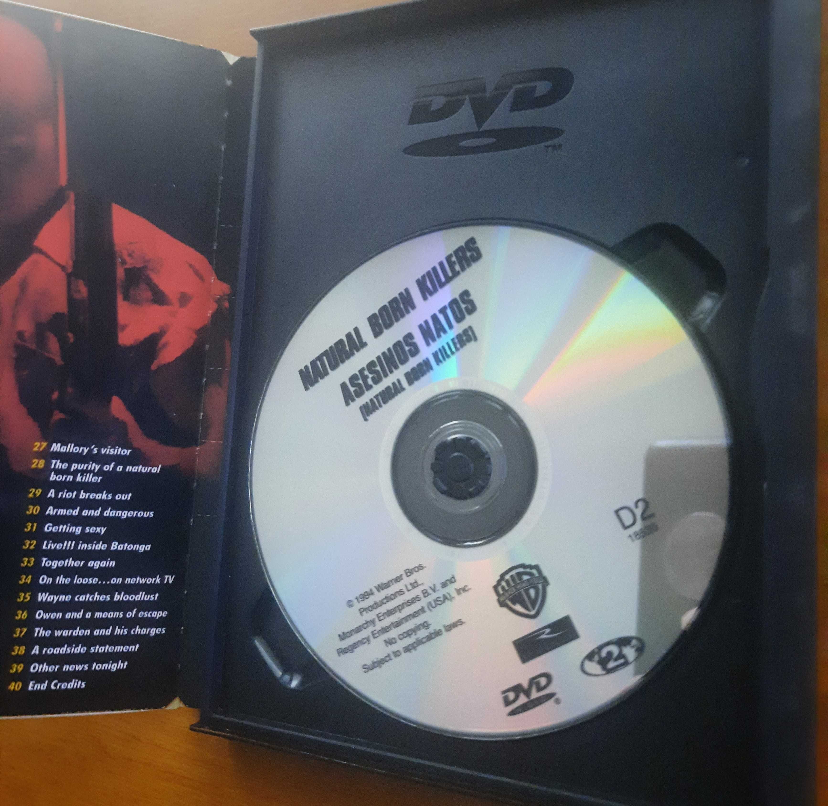NATURAL BORN KILLERS - DVD - pięknie wydany, super stan Oliver Stone
