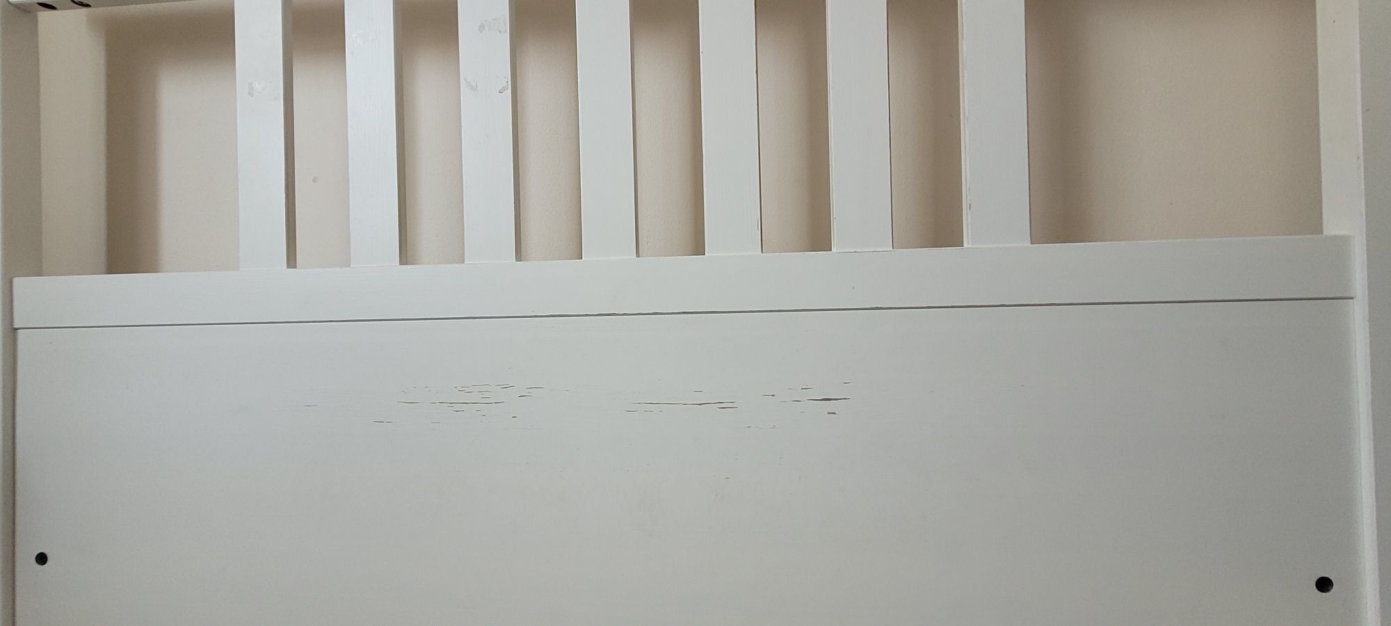 Łóżko IKEA HEMNES 140x200 białe - rama