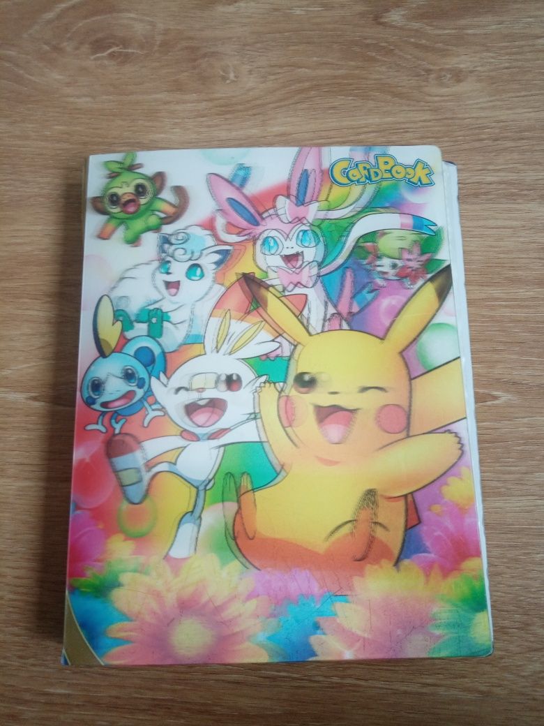 Cadernetas cartas pokemon