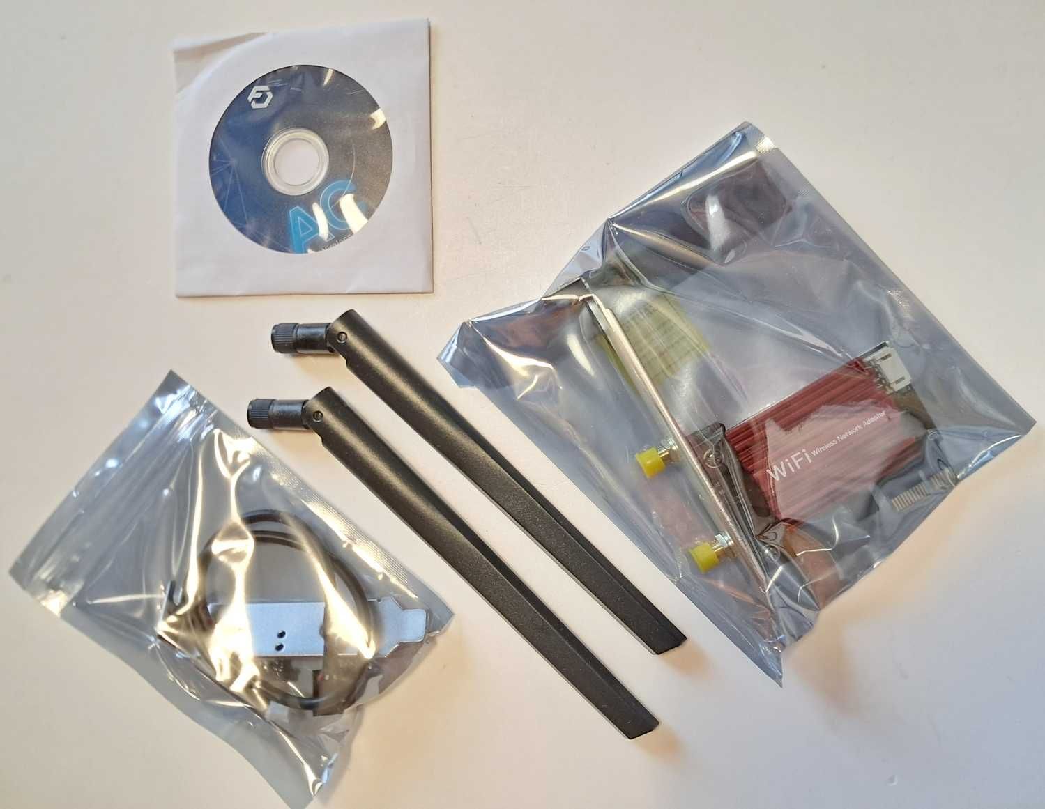 AC1200 karta WiFi dwuzakresowa 2.4GHZ/5Ghz + Bluetooth