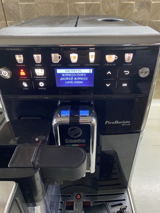 Кавомашина Saeco PicoBaristo Deluxe дуже гарний стан є Вибір
