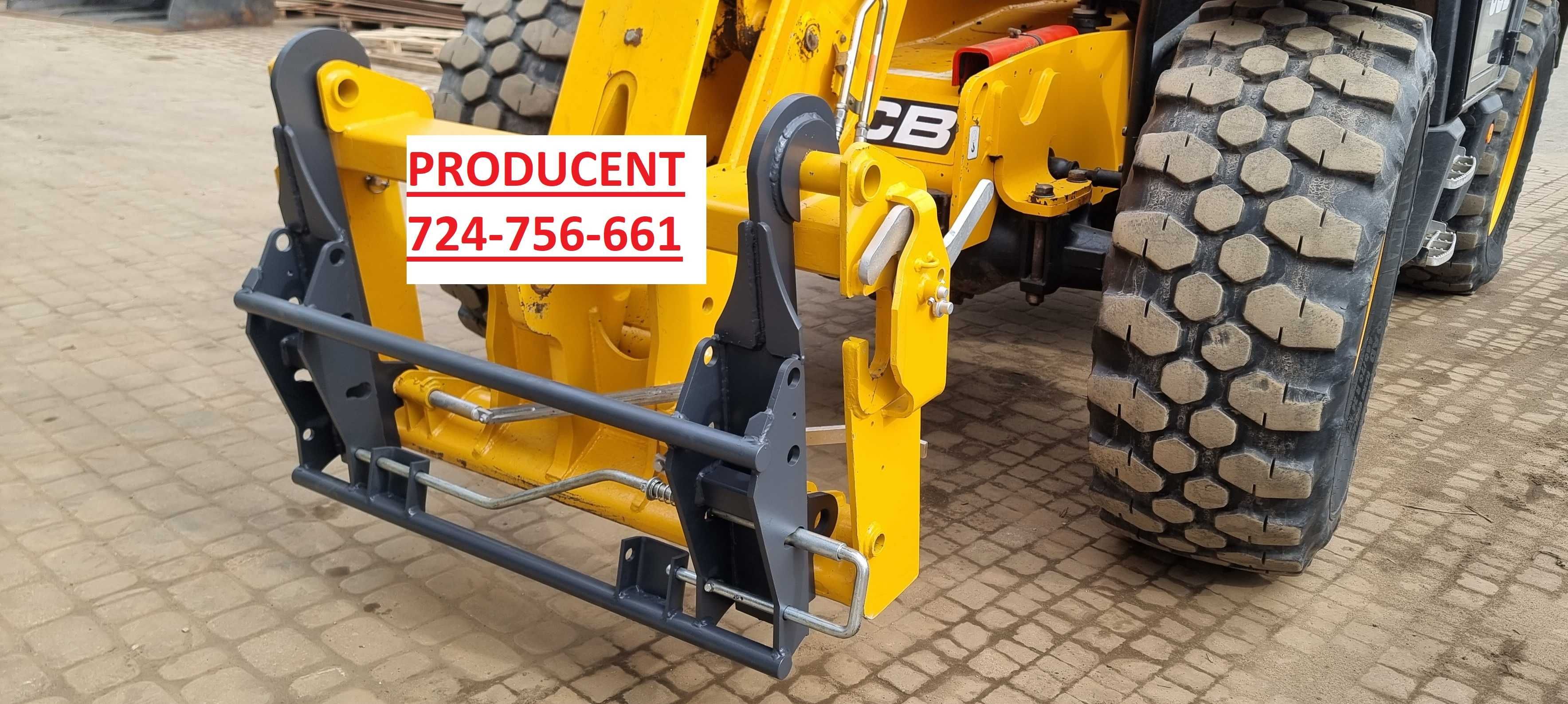 Przejściówka adapter redukcja euroramka manitou claas jcb 526 525 jgl