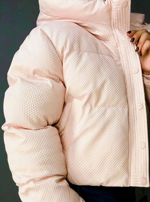 Куртка женская ,дутый укороченный пуффер, oversize,размеры 42,44,46,48