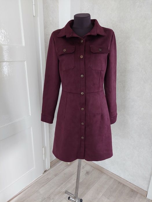 Платье искусственная замша 46 размер