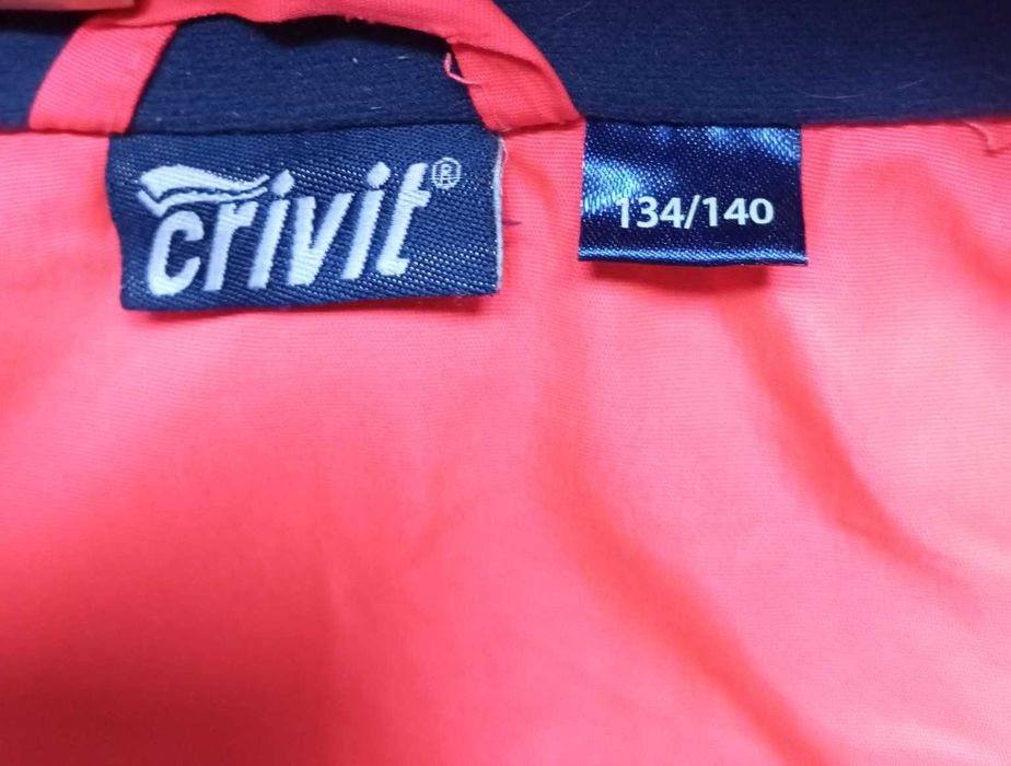 Kurtka dziecięca Crivit z odpinanym kapturem, zima, narty, sanki