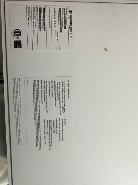 Macbook Air 13" 2019(2020) i5, RAM 8 GB, SSD 512Gb