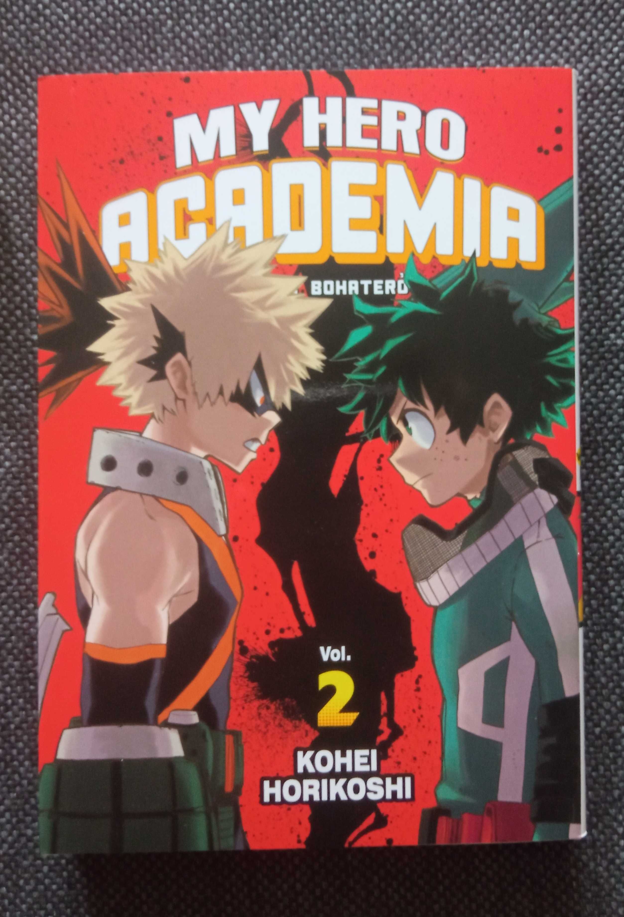 My hero academia tom 1-4