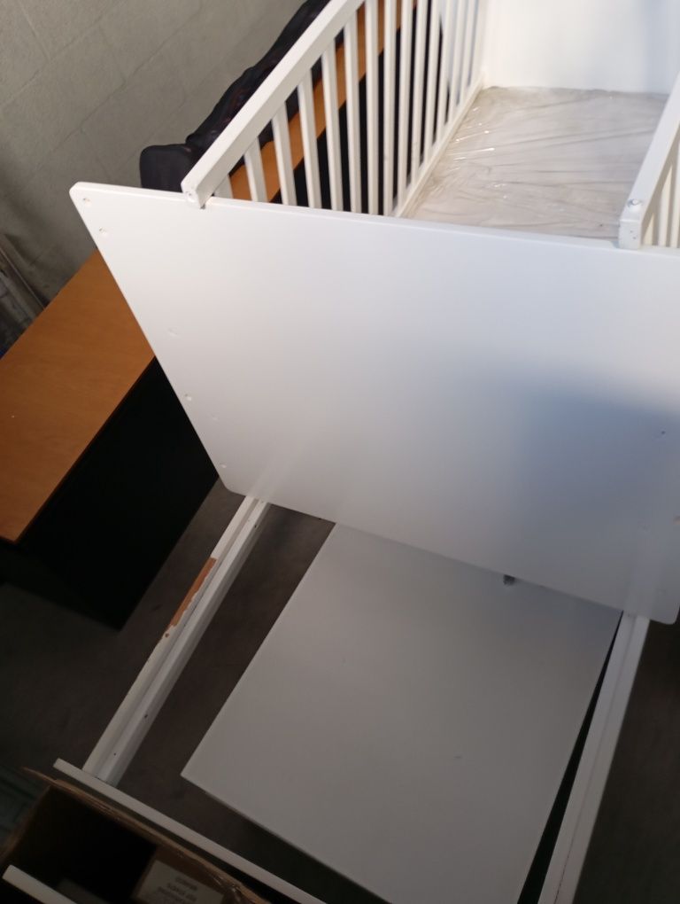 Cama extensível (híbrida) e colchão bebe até adolescente