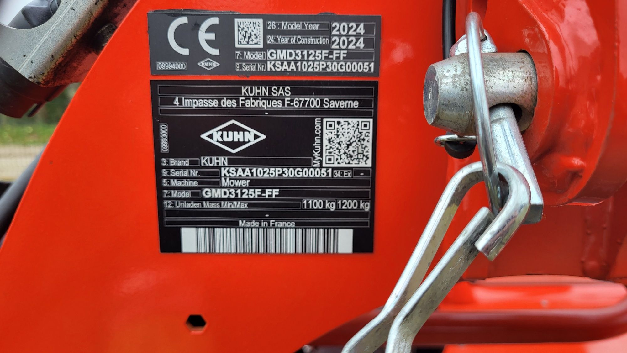 KUHN GMD 3125 F 2024r.