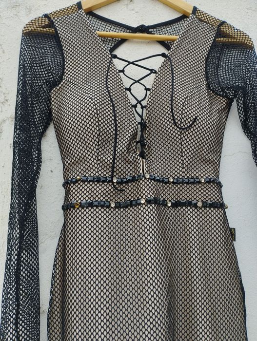 Vestido sexy. Carnaval. Sado- maso.