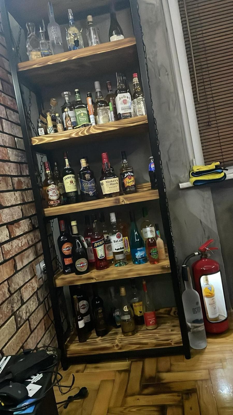 Barek, Regał na alkohol  itp
