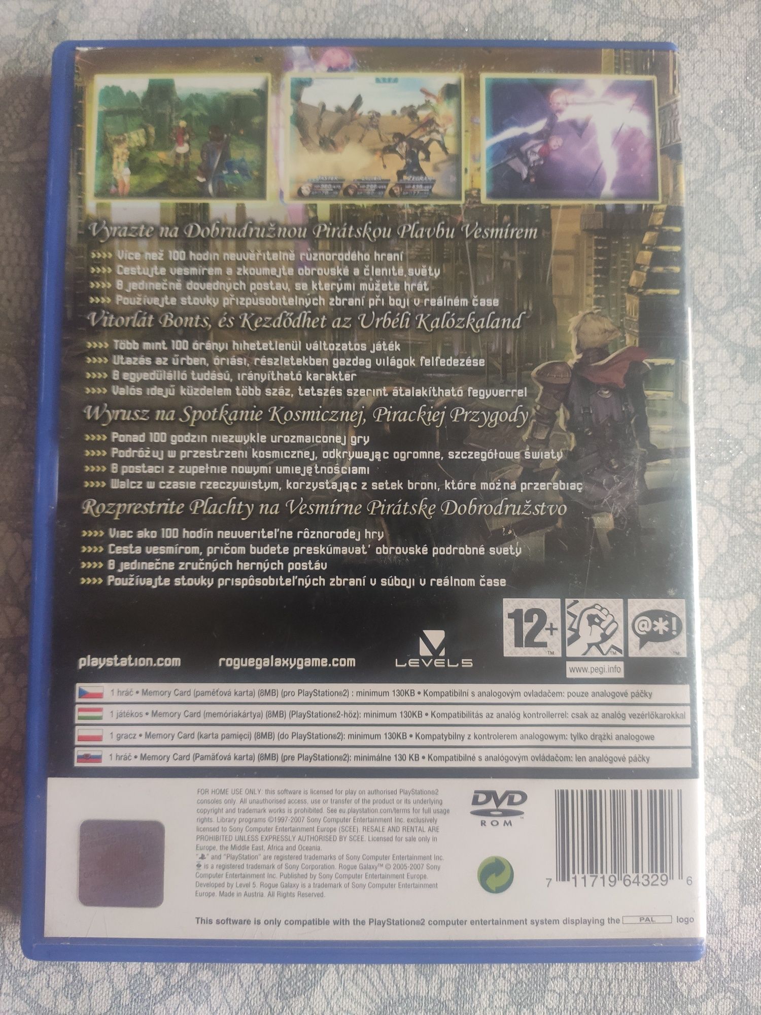 Rogue Galaxy PlayStation 2 wydanie pl