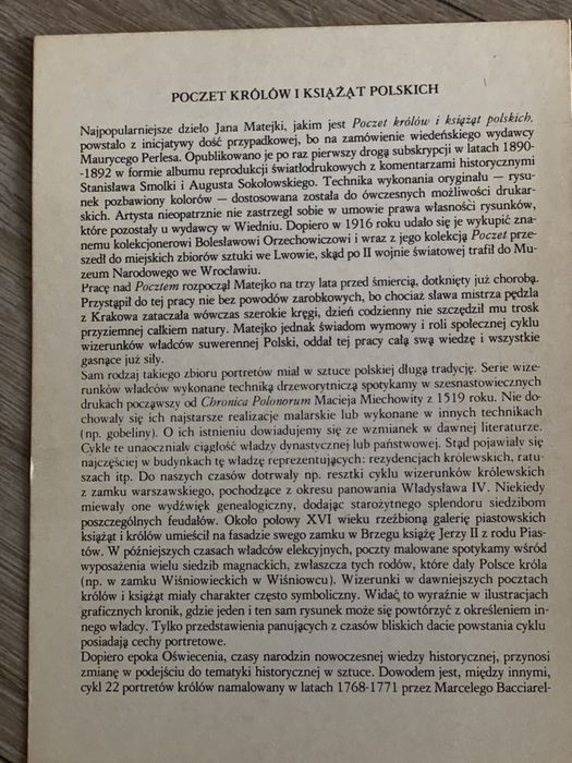 Ksiazka  Antyk jan matejko