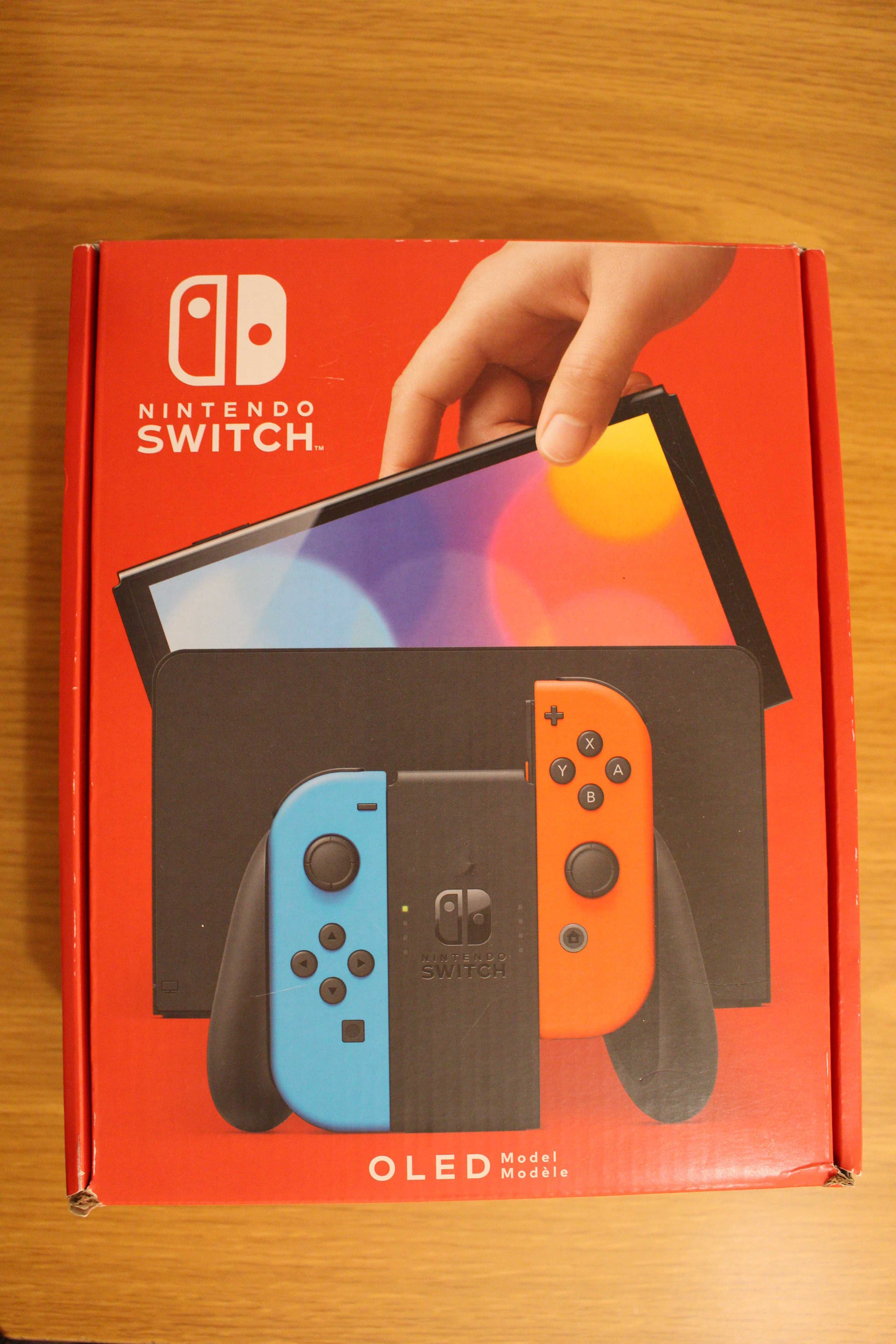 Nintendo Switch OLED Nova com 3 meses