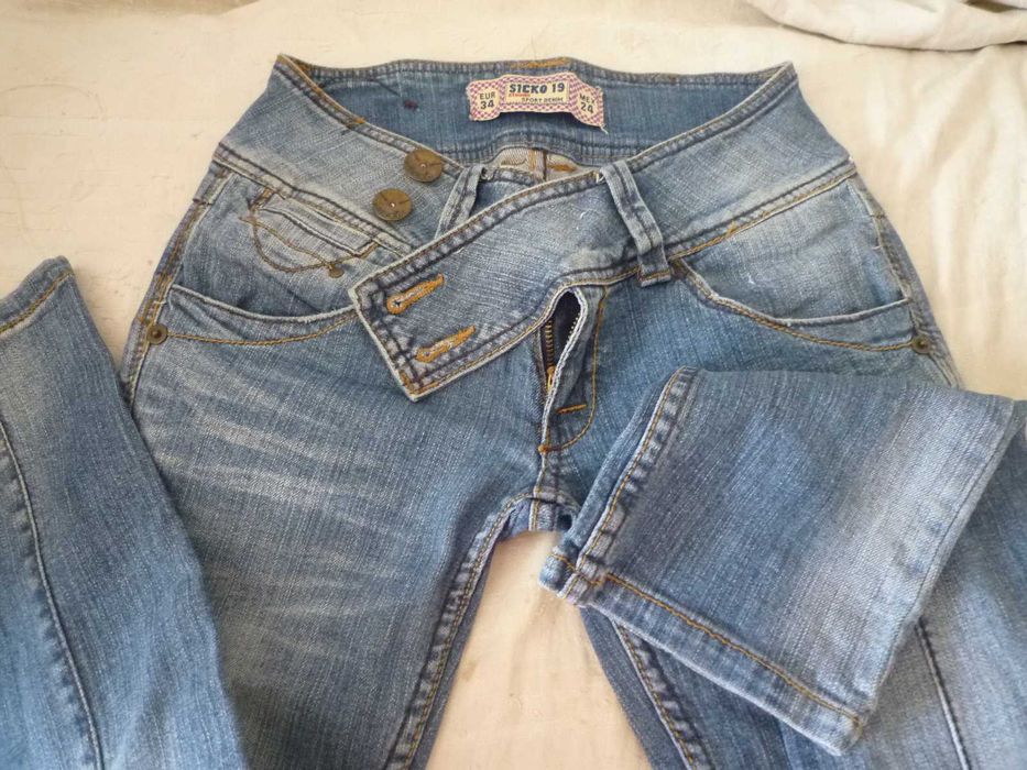 Calças de Ganga Pull&Bear nº 34 Novas