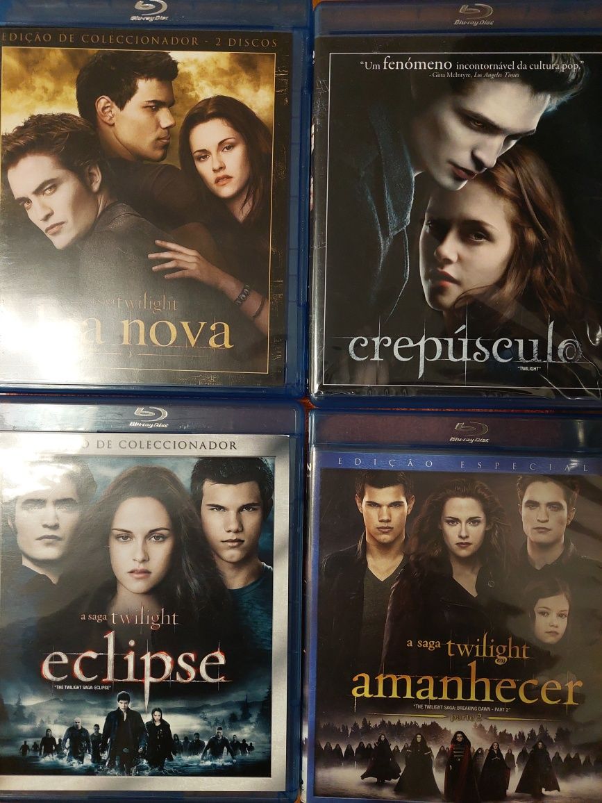 Blu ray - A saga Twilight edição  colecionador  edição Portuguesa