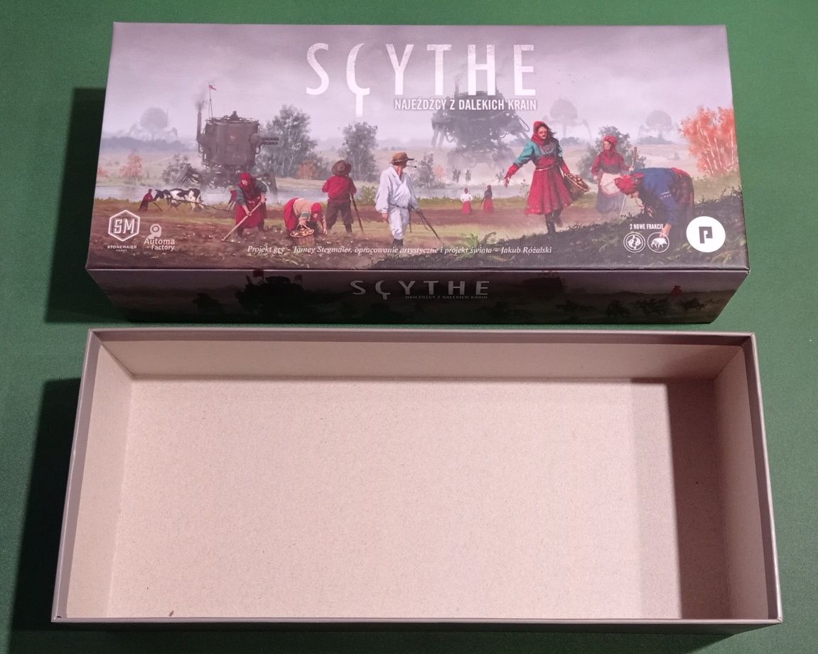 scythe najeźdźcy z dalekich krain pudełko
