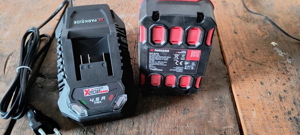 Bateria i ładowarka PARKSIDE