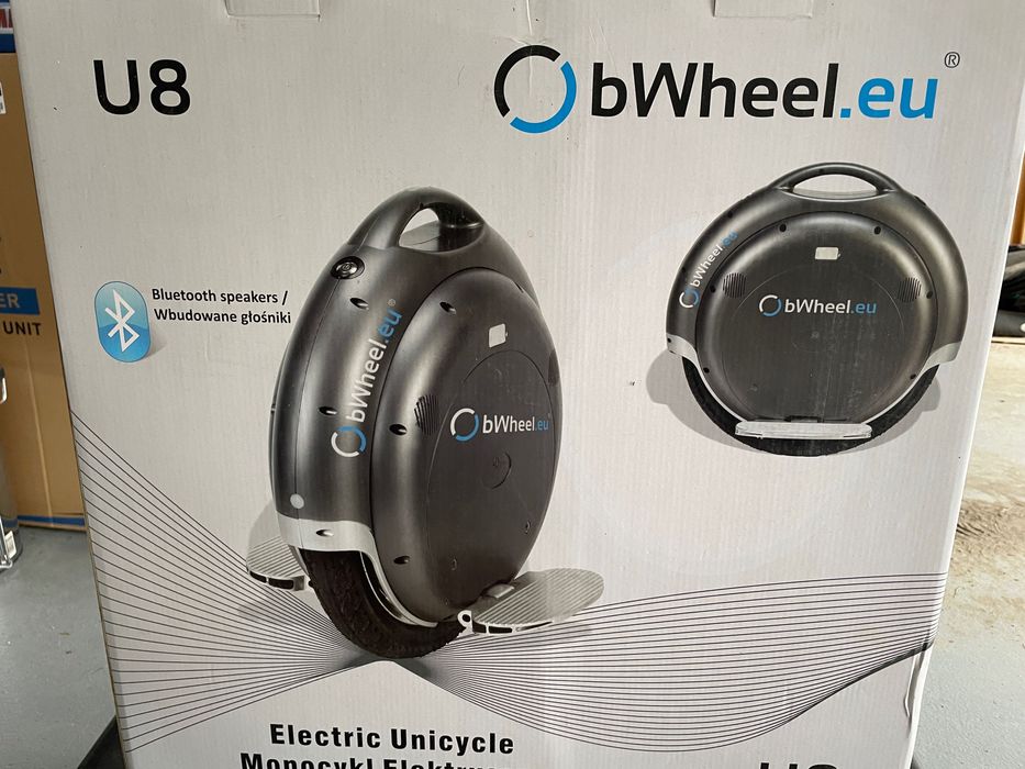 bWheel.eu U8 Black monocykl elektryczny