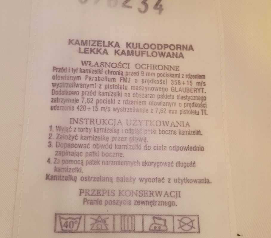 Kamizelka ochronna MORATEX - biała