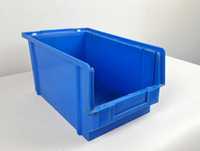Pojemnik warsztatowy, plastikowy, kuweta 298x179x149mm. Pakiet 6 szt.