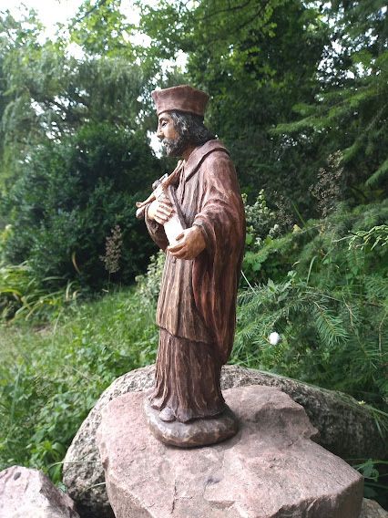 Ludowa figura św. Jana Nepomucena