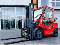 Wózek Widłowy 3,5T MIKANN, Maszt 4.5m,Triplex, Benzyna-Gaz, Japan Trak