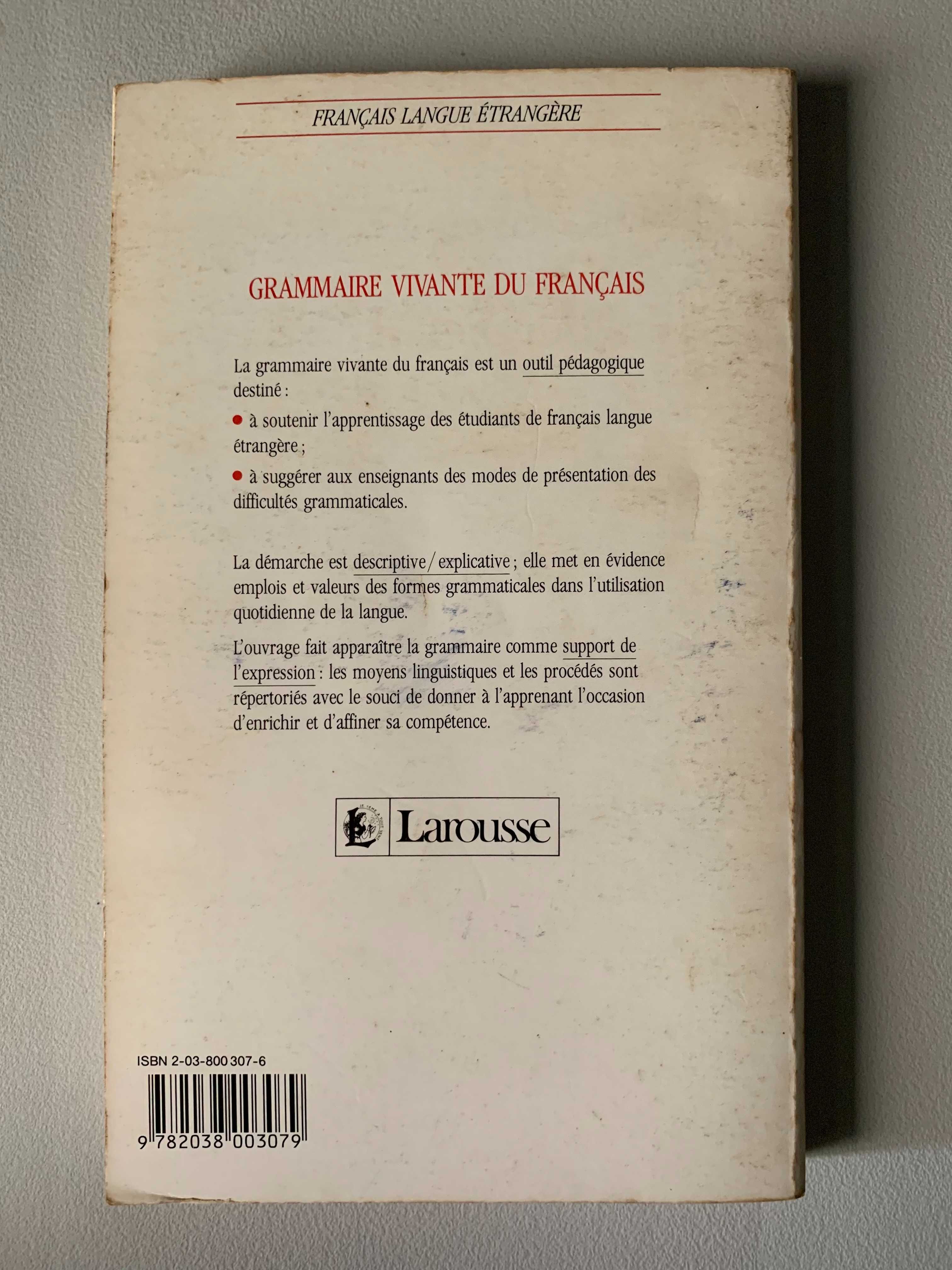 Grammaire Vivante Du Français
