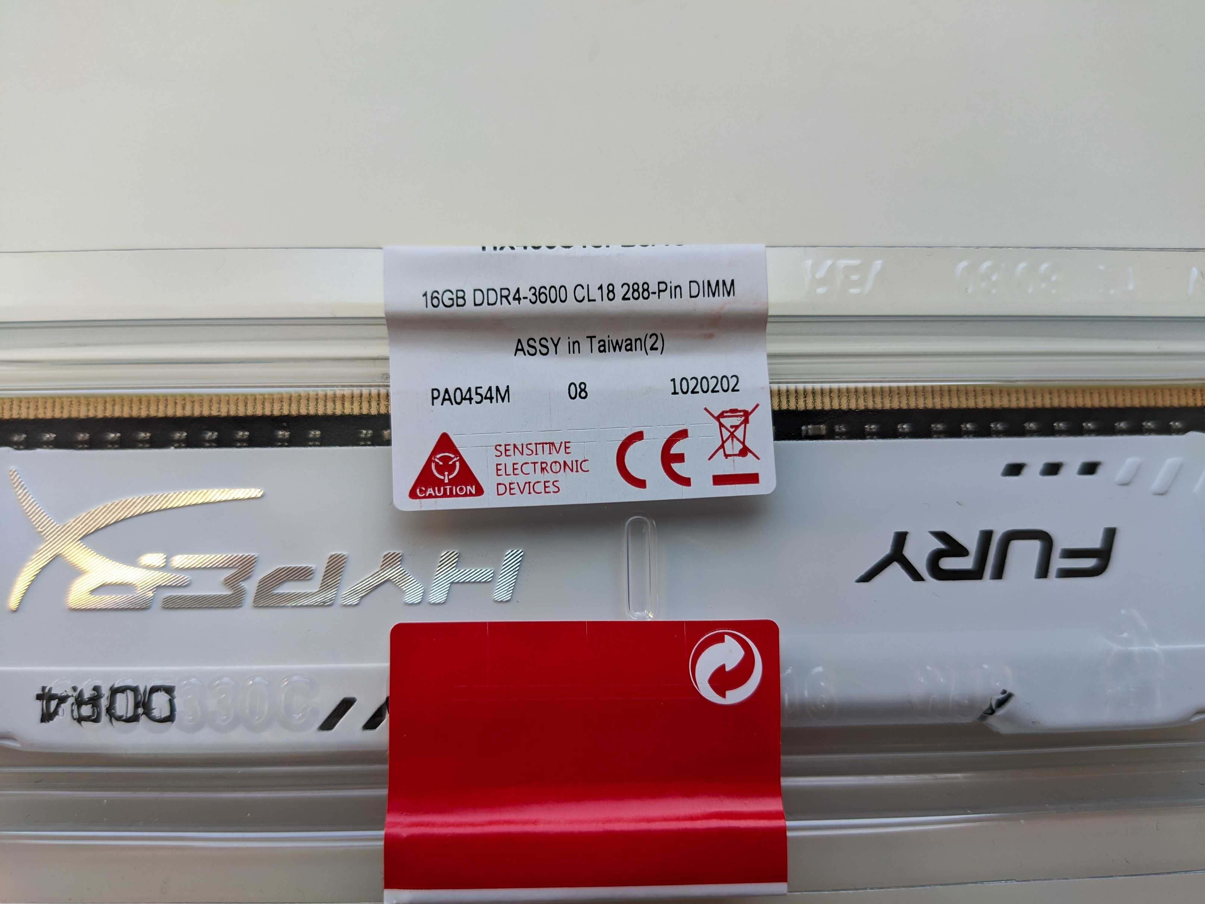 HyperX DDR4 32GB 3600MHz