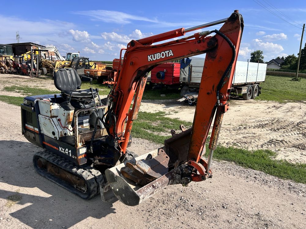 Minikoparka kubota KX 41