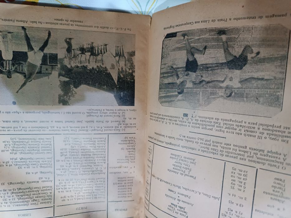 Livro Almanaque dos Sports 1930 muito raro