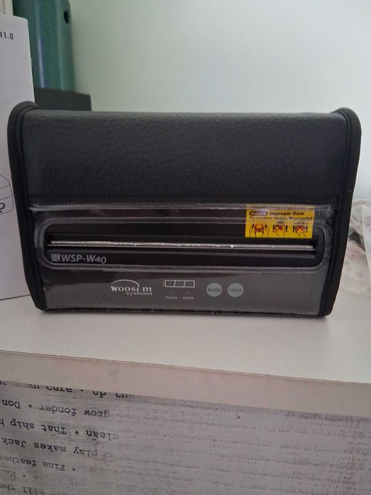 "Impressora Térmica Portátil Woosim WSP-W40"
