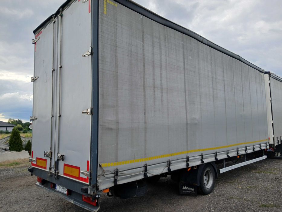 Przyczepa Konar Tandem, Jumbo, 8,20m, 2010 rok, firany, drzwi