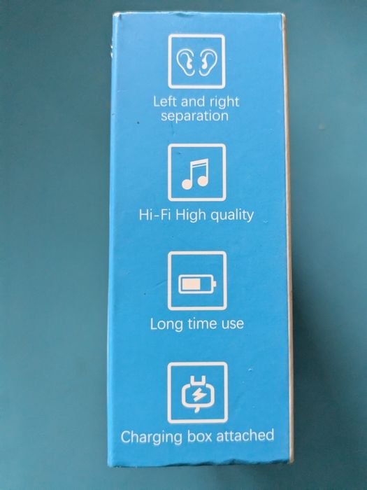 Бездротові bluetooth-навушники F9 з зарядним кейсом - павербанком