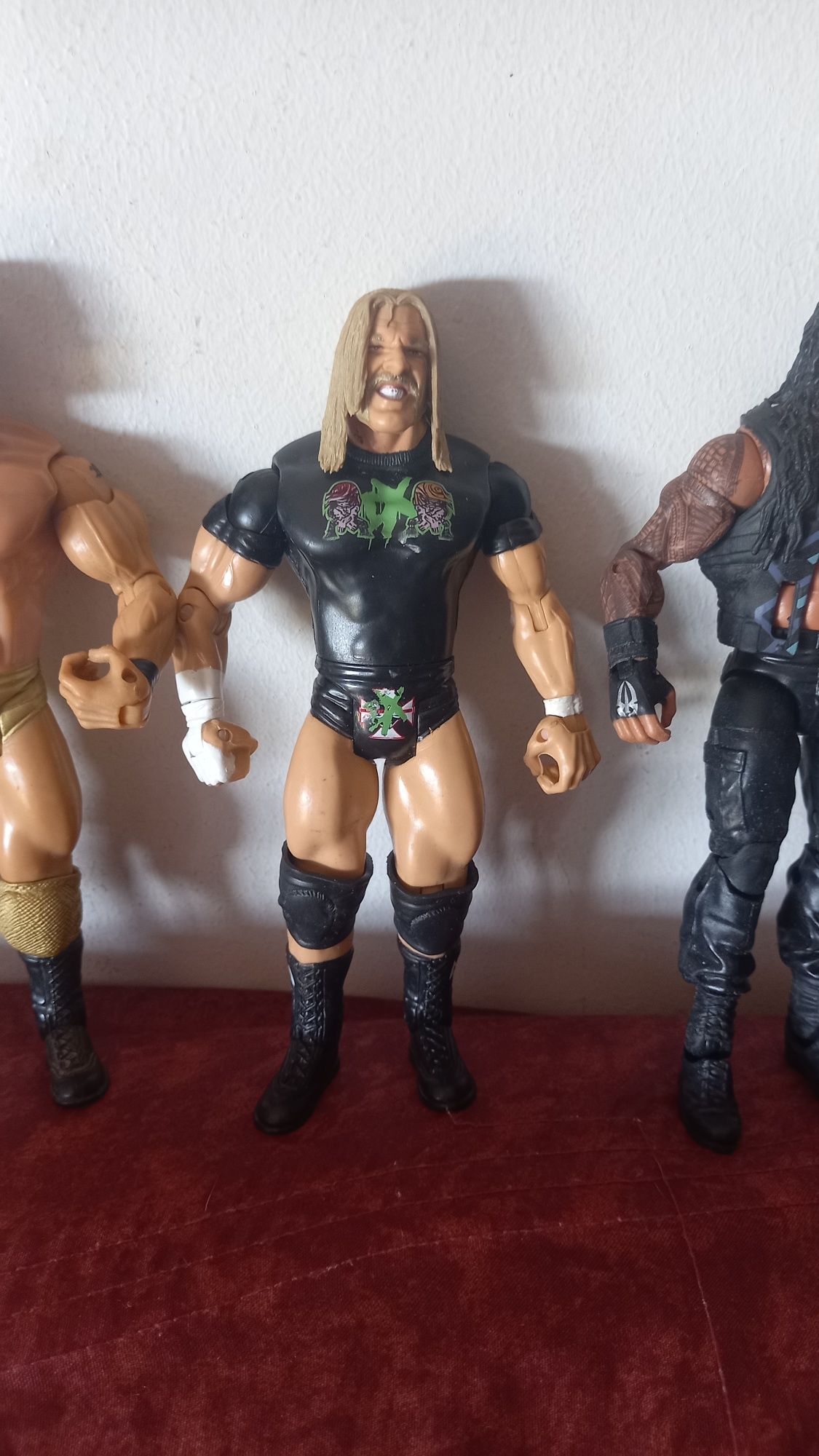 Conjunto 6 bonecos WWE (usados)