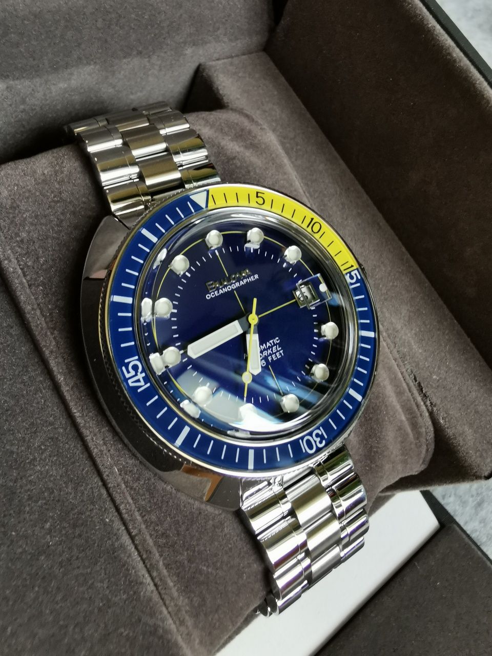 Zegarek Bulova Oceanographer Devil Diver 96B320 Automatic