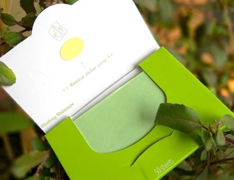 Oriflame, Optimals, Face Blotting Tissues Bibułki matujące do twarzy