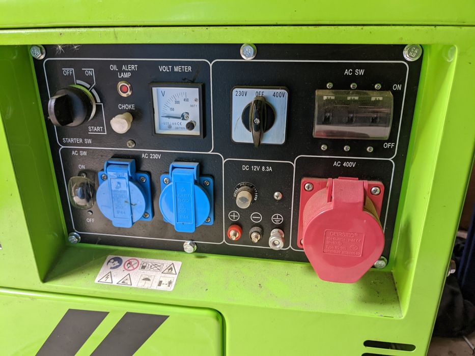 Генератор дизельний 3 фазний